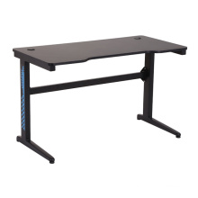 Free Sample Custom Desks Table Atlanta Pc Computer Office Black R2s Gaming Desk With Led